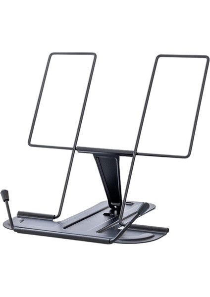 Siyah Stil Ayarlanabilir Kitap Tutucu Standı Mutfak Kitaplık Çocuk Okuma Için Metal Sayfa Klipleri (Yurt Dışından)