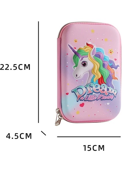 Çikolata Tarzı Unicorn Kalem Kutusu Okul Malzemeleri Kalem Kutusu Estuches Escolares 3D Büyük Kapasiteli Kalem Kutusu Trousse Kawaii Kırtasiye Kalem Kutusu (Yurt Dışından) fırsatları