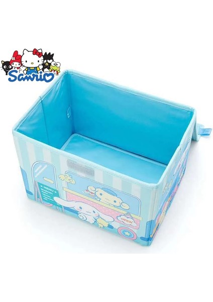 Melodi Tarzı Sanrio Karikatür Dokunmamış Katlanır Saklama Kutusu Melodi Cinnamoroll Masa Üstü Organiser Kutusu Karikatür Kırtasiye Muhtelif Depolama Malzemeleri (Yurt Dışından) indirimleri