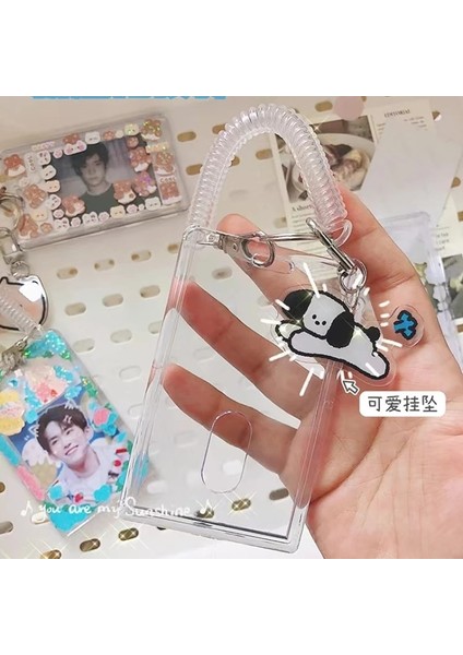 Koala Tarzı Kpop Fotocard Tutucu Kaçak Çocuklar Estetik Dekore Edilmiş Kart Tutucu Ins Albümü Akrilik Kawaii Fotocardlar Kızlar Için Kpop Kırtasiye (Yurt Dışından) modelleri