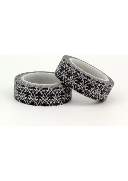 Tek Boynuzlu At Tarzı 1x Siyah ve Beyaz Japon Washi Bant Dekoratif Kağıt Bant Dıy Karalama Defteri Kağıdı Fotoğraf Albümü Yapışkanlı Maskeleme Bandı Seti (Yurt Dışından) modelleri