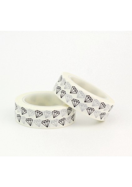 Tek Boynuzlu At Tarzı 1x Siyah ve Beyaz Japon Washi Bant Dekoratif Kağıt Bant Dıy Karalama Defteri Kağıdı Fotoğraf Albümü Yapışkanlı Maskeleme Bandı Seti (Yurt Dışından) fırsatları