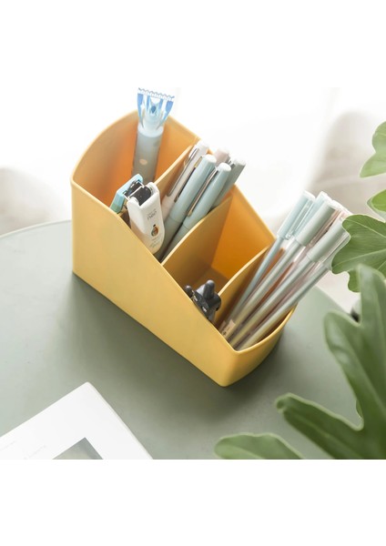 Mavi Stil Büyük Kapasiteli Sevimli Kalem Tutucu Masa Aksesuarları Kalem Saklama Kutusu Masaüstü Organizatör Standı Durumda Okul Ofis Kırtasiye (Yurt Dışından) fırsatları