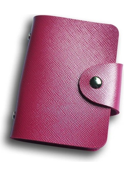 Stil 2 Gül Kırmızı Stili 1 Adet Pu Fonksiyonu 24 Bit Kredi Kartı Tutucu Düz Renk Kart Kılıfı Iş Kımlık Kartı Organizatör Taşınabilir Erkek Kadın Cüzdan Malzemeleri (Yurt Dışından)