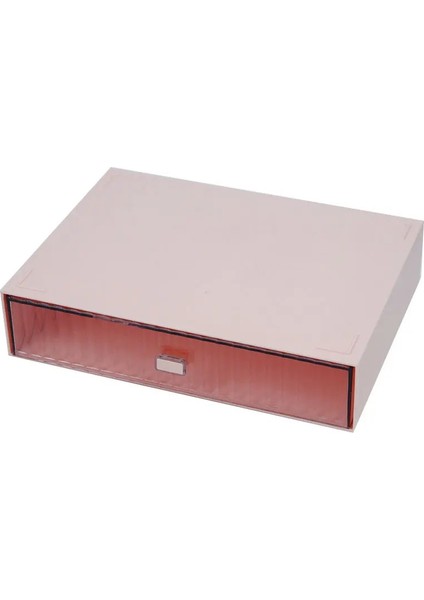 Yeşil Stil Kalem Etiket Şeffaf Çekmece Saklama Kutusu Plastik Öğrenci Masası Kırtasiye Kozmetik Ruj Rafı Toz Geçirmez Organizatörler Kutusu (Yurt Dışından)