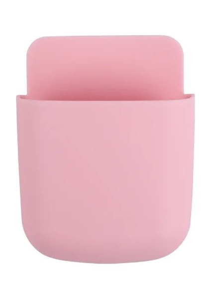 Pembe Tarzı Sevimli Depolama Raf Masası Organizatörler Kalem Tutucu Kendinden Yapışkanlı Kutu Masaüstü Organizatör Uzaktan Kumanda Tv Cep Telefonu Kılıfı Tutucu (Yurt Dışından)