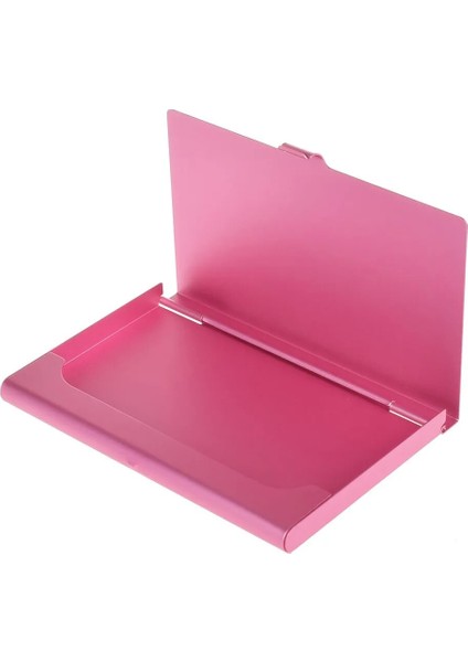 C Stili Yaratıcı Kartvizit Kılıf Paslanmaz Çelik Alüminyum Metal Kutu Kredi Kimliği Cüzdan Kart Sahibinin 1 Adet (Yurt Dışından) fırsatları