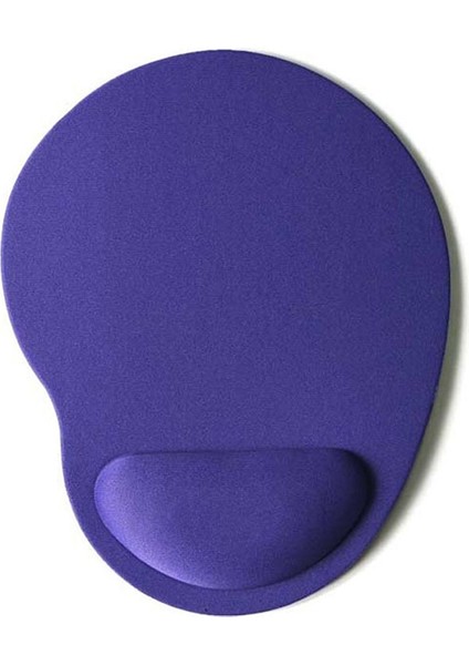 Mor Tarzı Bilek Mouse Pad Küçük Ayak Bilgisayar Oyunu Yaratıcı Düz Renk Çevre Koruma Eva Klavye Fare Pc Dizüstü Masa Pedi (Yurt Dışından)