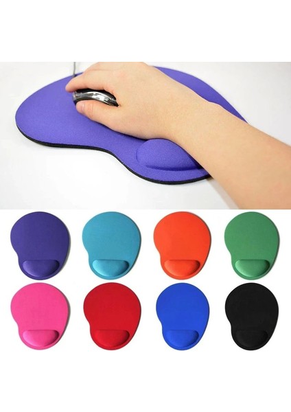 Mor Tarzı Bilek Mouse Pad Küçük Ayak Bilgisayar Oyunu Yaratıcı Düz Renk Çevre Koruma Eva Klavye Fare Pc Dizüstü Masa Pedi (Yurt Dışından) indirimleri