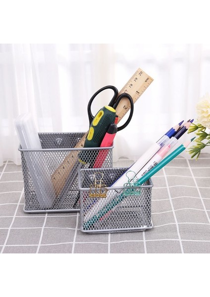 S Tarzı Dayanıklı Buzdolabı Tel Örgü Manyetik Sepet Saklama Kutusu Kalem Makyaj Organizatör Ofis Malzemeleri Depolama (Yurt Dışından) modelleri