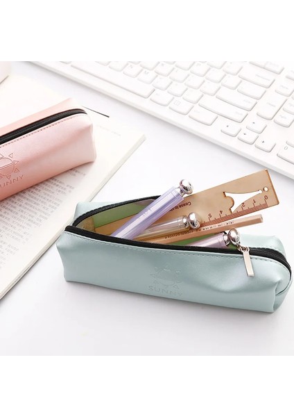 Fengda Tarzı Kawaii Kalem Kutusu Unicorn Tuval Büyük Fermuar Estuches Okul Kalem Kutusu Kalem Kutusu Kalem Çantası Okul Malzemeleri Kırtasiye (Yurt Dışından) modelleri