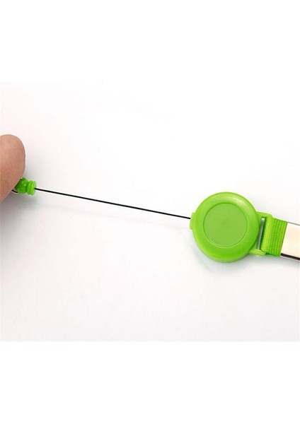 No 2 Tarzı 1 Adet Çeşitli Renkler Geri Çekilebilir Kordon Boyun Askısı Rozet Tutucu Kredi Kartı Kimlik Sahipleri Isim Kartı Rozet Klip Ofis Malzemeleri (Yurt Dışından) fırsatları