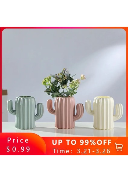 Mavi Stil Kalem Tutucu Yaratıcı Öğrenci Kırtasiye Masaüstü Kaktüs Masası Çok Fonksiyonlu Saklama Kutusu Pe Kalem Konteyner Fırça Pot Ofis Malzemeleri (Yurt Dışından) indirimleri