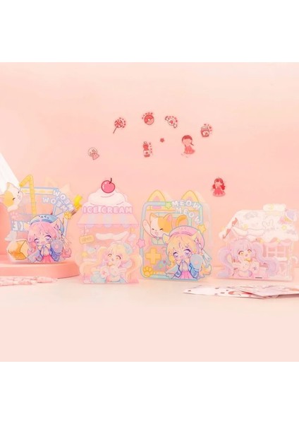 A12 Tarzı Kawaii Sanrio Akrilik Kalemlik Anime Cartooamoroll Mymelody Kuromi Öğrenci Kırtasiye Malzemesi Saklama Kutusu Masaüstü Enkaz Depolama (Yurt Dışından) indirimleri