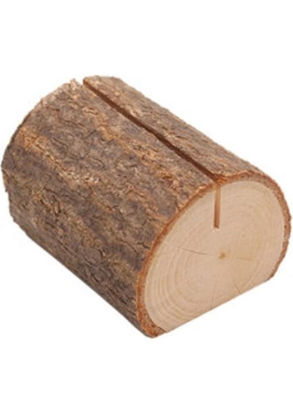 C Tarzı Rustik Ahşap Yer Kartı Tutucu Masa Numarası Standı Isim Kartları Fotoğraf Klip Düğün (Yurt Dışından)