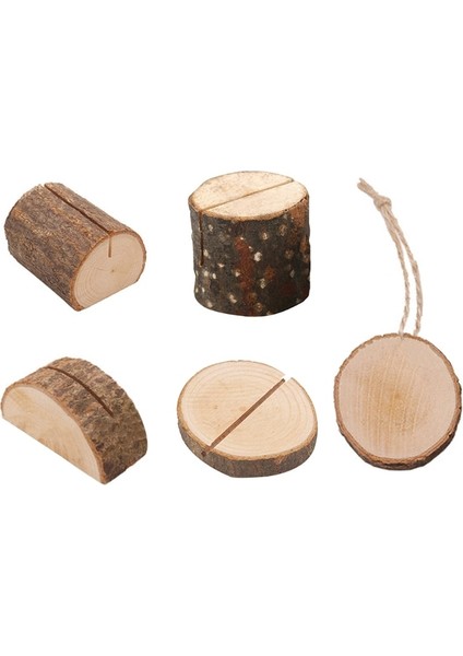 C Tarzı Rustik Ahşap Yer Kartı Tutucu Masa Numarası Standı Isim Kartları Fotoğraf Klip Düğün (Yurt Dışından) fiyatları