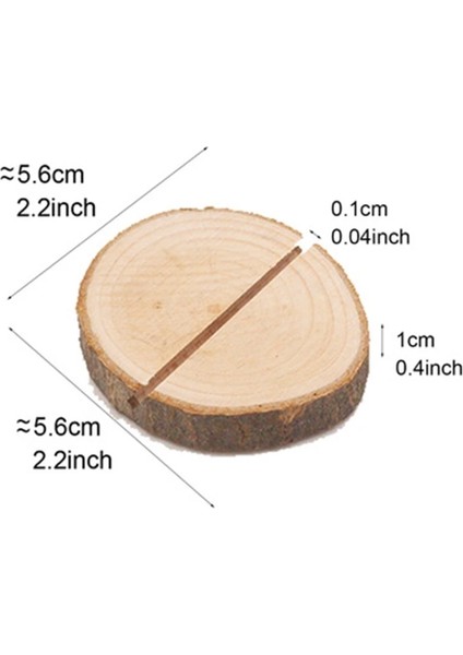 C Tarzı Rustik Ahşap Yer Kartı Tutucu Masa Numarası Standı Isim Kartları Fotoğraf Klip Düğün (Yurt Dışından) fırsatları