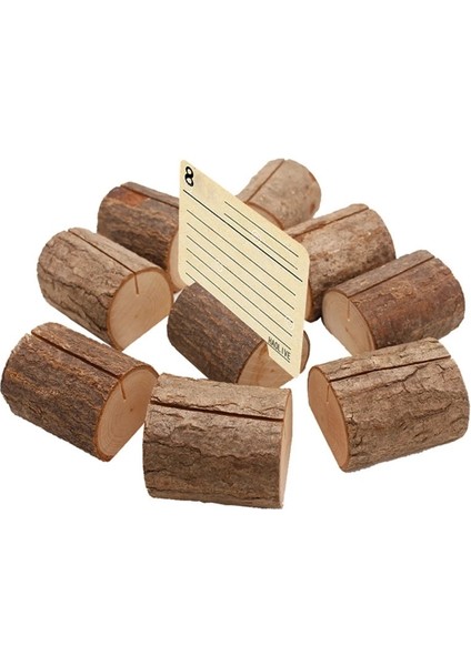 C Tarzı Rustik Ahşap Yer Kartı Tutucu Masa Numarası Standı Isim Kartları Fotoğraf Klip Düğün (Yurt Dışından) indirimleri