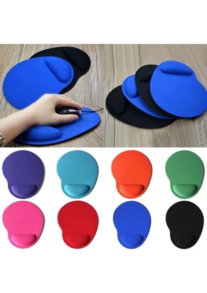 Mavi Stil Mouse Pad Masa Pedleri Bilek Konfor Mat Düz Renk Bilgisayar Oyunları Mousepad Yaratıcı Yumuşak Mouse Pad Bracers Kurutma Kağıtları Pc Laptop Için (Yurt Dışından) indirimleri