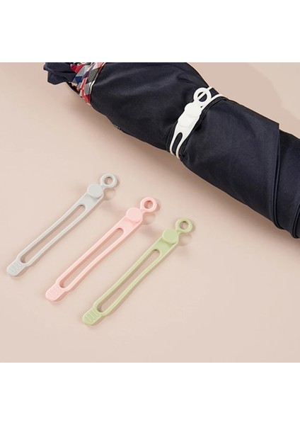 Sarı-1pcs Tarzı Sabitleme Kablo Bağı Yeniden Kullanılabilir Premium Ayarlanabilir Kordon Bağları Kulaklık Cep Telefonu Veri Hattı Kablosu Sarıcı Kulaklık Organizatör (Yurt Dışından)