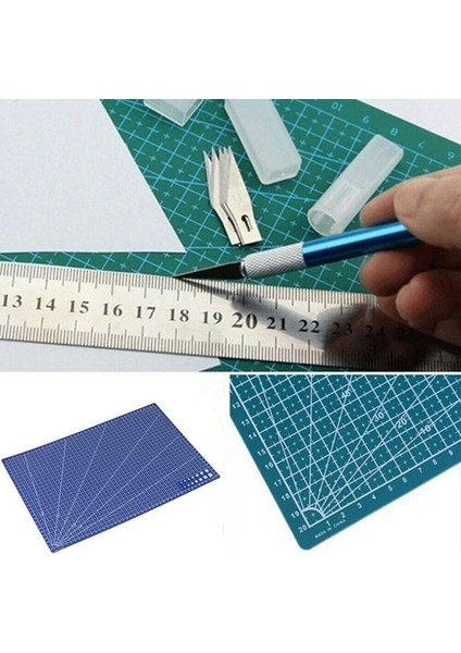 Mavi Stil A4 Orta A3A4A5 Kesme Mat Kendinden Iyileşen Dikiş Mat Tek Taraflı Craft Mat Kesme Tahtası Kumaş Dikiş ve Crafting Dıy Sanat Aracı (Yurt Dışından) fiyatları