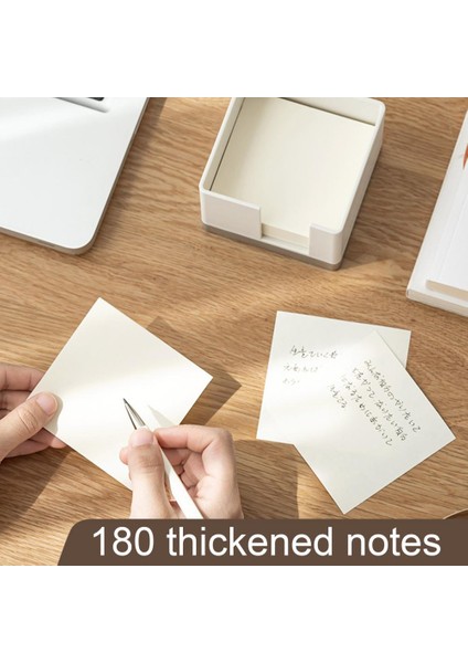 Bej Tarzı Pedli Kağıt Kırtasiye Organizatör Yuvarlak Kenarlar Çizilmez Modern Günlük Kullanım Ofis Kırtasiye Not Organizatör (Yurt Dışından) modelleri