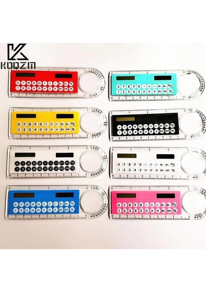 Siyah Stil 3in1 Çok Fonksiyonlu Güneş Cetvel Hesap Makinesi 10 cm Uzunluk Açı Cetvel Kart Cetvel Okul Ofis Öğrencileri Kırtasiye Güneş Cetveller (Yurt Dışından) fırsatları
