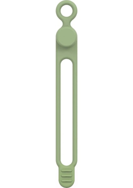 Yeşil-1pcs Tarzı Mümkün Kravat Toplayıcı Silikon Yeniden Kullanılabilir Sabitleme Kablosu ile Mutfak Aletleri Tel Kulaklık USB Şarj Aleti Kablosu Sabitleyici (Yurt Dışından)