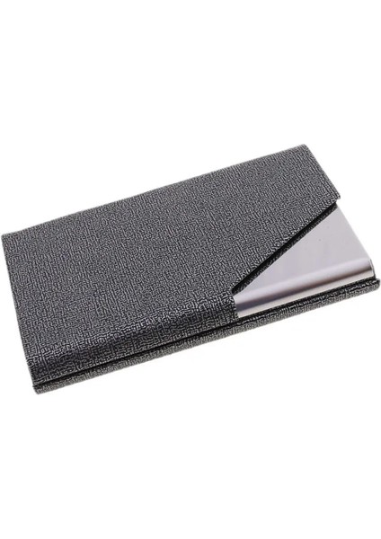 E Tarzı Profesyonel Metal Kartvizit Kutusu, Taşınabilir Kartvizitlik, 20 Kartvizit Tutabilir (Yurt Dışından)