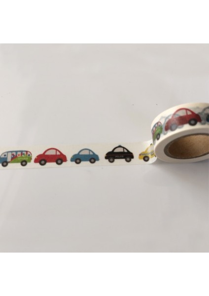 NO.576 Tarzı S Beden 15MM * 10M Sevimli Çiçek Washi Bant Araba Albümü Karalama Defteri Yapışkan Bant Maskeleme Bandı (Yurt Dışından)