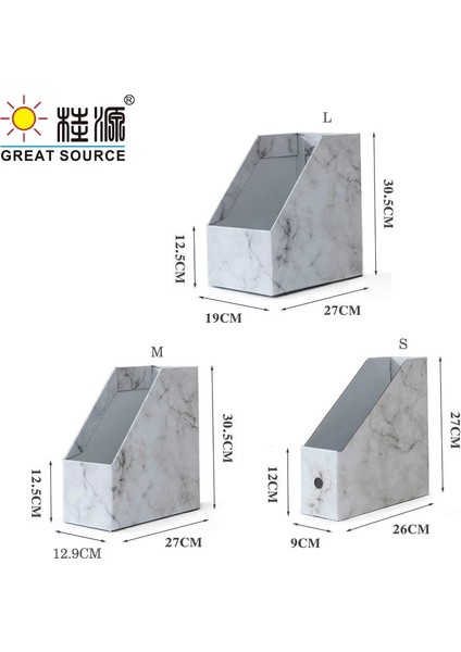 M Tarzı Katlanabilir Dosya Tutucu Mermer Gazete Kutusu Masa Üstü Organizatör Dergi Bookend Beyaz Oluklu Kağıt Ofis Kırtasiye (2 Adet) (Yurt Dışından) fırsatları
