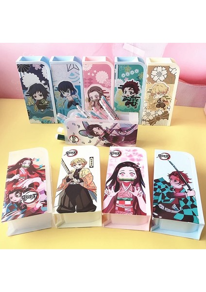 G Tarzı Iblis Avcısı Kimetsu Hiçbir Yaiba Büyük Kapasiteli Masa Kalemlik Kalem Makyaj Kutusu Kutusu Masa Üstü Organiser Kırtasiye Çocuklar Hediye (Yurt Dışından) fiyatları