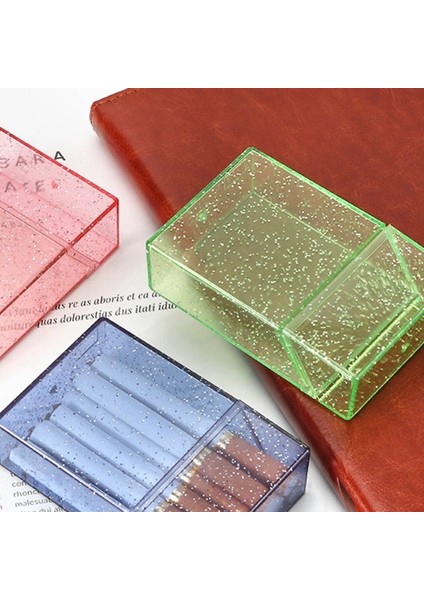 OSS28308BL Stili Moda Blingbling Şeffaf Saklama Kutusu 3-Oto Albümü Fotocard Tutucu Kpop Idol Kartları Toplamak Organizatör Saklama Kutusu (Yurt Dışından) modelleri