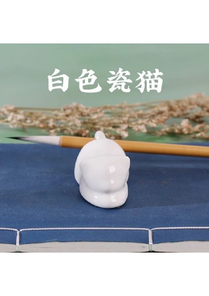 No.6 Stili 1 Adet Seramik Kalem Dinlenme Yazı Fırçası Tutucu Çin Kaligrafi Kalemi Tutucu Suluboya Mürekkep Boyama Okul Ofis Malzemeleri (Yurt Dışından) modelleri