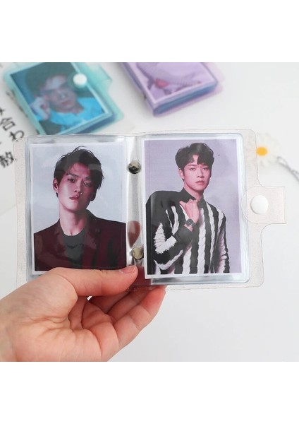 Pembe Stil Mini Glittery Fotoğraf Kartları Kitap Toplamak 36 Cep Taşınabilir Dıy Kpop Fotoğraf Düzenleyici Depolama Kitap Okul Kırtasiye (Yurt Dışından) indirimleri