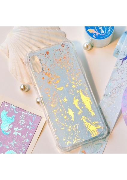 C Stili Yıldızlı Washi Bant Galaxy Evren Gezegen Ay Yıldız Dekoratif Kağıt Bantlar Sanat ve Diy El Sanatları Için Harika Scrapbooking Planlayıcısı (Yurt Dışından)