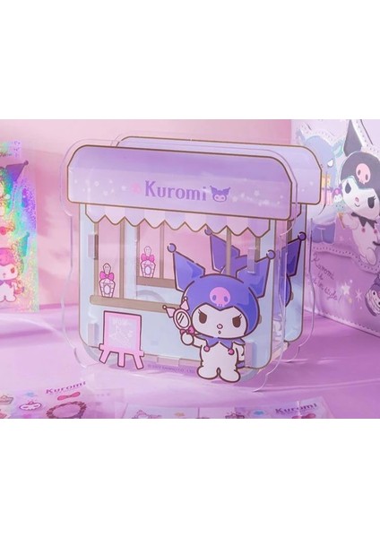 Gümüş Tarzı Sanrio Yaratıcı Karikatür Sevimli Kawaii Kendi Başına Yap Çıkartma Montaj Kalemlik, Masa, Ofis, Ev Dekorasyon Saklama Kutusu (Yurt Dışından) indirimleri