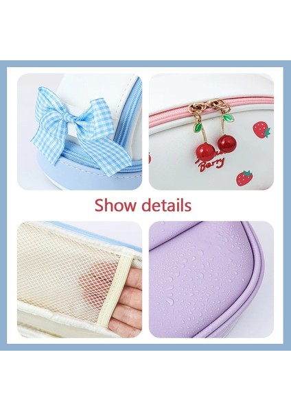 Pembe Tarzı Kalem Organizatör Kılıfları Büyük Kapasiteli Kalem Çantaları Kawaii Kore Kılıfı Kutuları Kızlar Için Okula Dönüş Okul Malzemeleri Kırtasiye (Yurt Dışından) modelleri