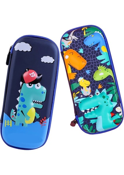 Mavi Stil Yaratıcı Karikatür Dinozor Sevimli Kalem Kutusu Okul Kawaii Kalem Kutuları Çocuklar Için Hediyeler Kırtasiye Çantası Karikatür Kalem Kalem Kutusu (Yurt Dışından) modelleri