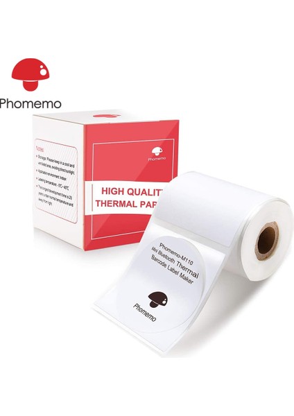 XP4020-320 Stili Yazıcı Ev Ofis Etiketleri Için Phomemo Termal Papel Renkli Yapışkanlı Kağıt Yuvarlak Kare Yazdırılabilir Etiket Kağıdı (Yurt Dışından) fırsatları