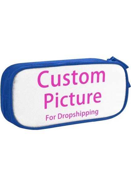 Sarı Stil Kişiselleştirilmiş Özel Fotoğraf Logo Kalem Kutuları Boys Kızlar Için Özel Özelleştirilmiş Dıy Baskı Büyük Kapasiteli Kalem Çantası Kutusu Kırtasiye (Yurt Dışından)