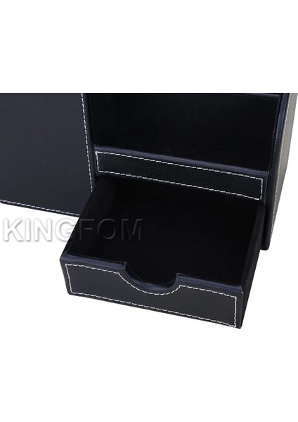 Mavi Stil Çok Fonksiyonlu Masa Düzenleyici Kırtasiye Tutucu Kalem Standı Kalemlik Organizatör Ofis Aksesuarları Malzemeleri Saklama Kutusu (Yurt Dışından) fırsatları