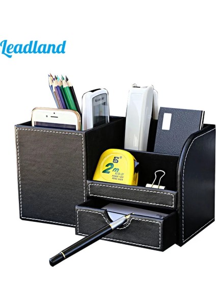 Mavi Stil Çok Fonksiyonlu Masa Düzenleyici Kırtasiye Tutucu Kalem Standı Kalemlik Organizatör Ofis Aksesuarları Malzemeleri Saklama Kutusu (Yurt Dışından) indirimleri