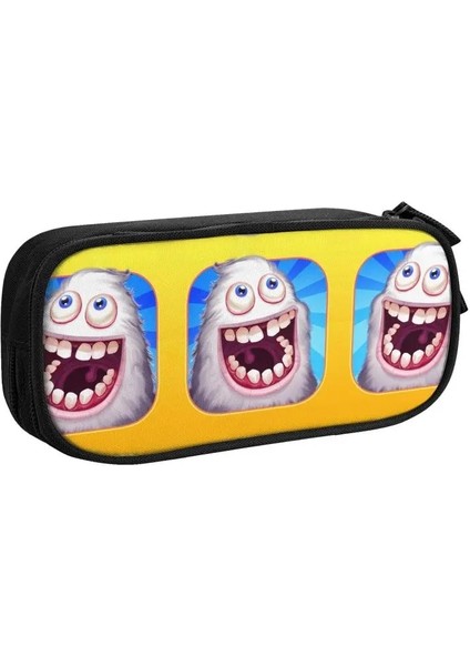 No.5 Tarzı Kawaii Benim Şarkı Söyleyen Canavarlar Kız Erkek Için Kalem Kutusu Büyük Kapasiteli Kalem Kılıfı Kırtasiye (Yurt Dışından)