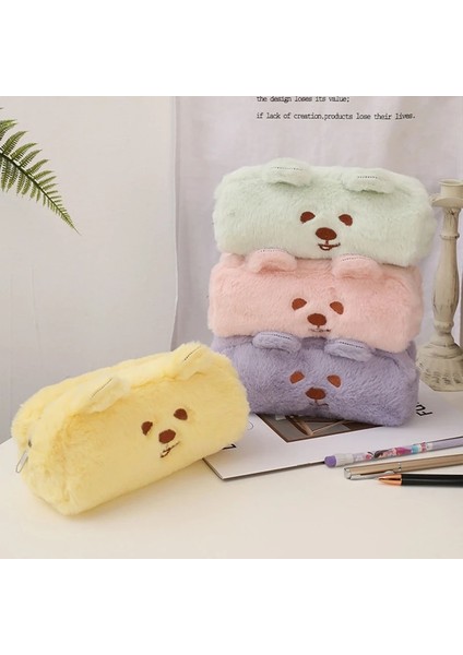 Pk Stili 1 Adet Kawaii Kalem Kutusu Büyük Peluş Ayı Okul Kalem Kutusu Kırtasiye Ayı Sevimli Kalem Kutusu Kızlar Için Kalem Çantaları (Yurt Dışından) fiyatları