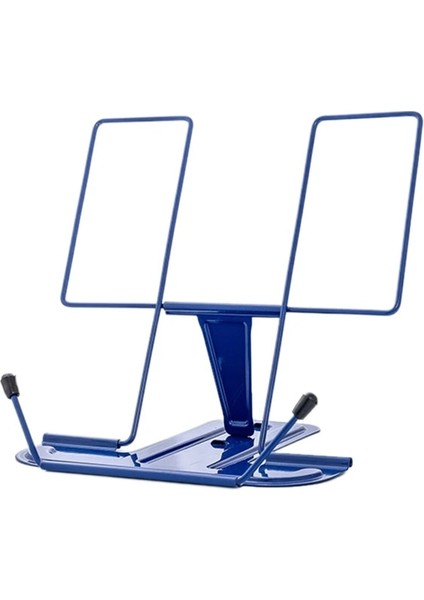 Mavi Stil Ayarlanabilir Masa Kitap Standı Yemek Kitabı Tutucu Taşınabilir Bookrest Kaymaz Sayfa Klipleri Kalın Kitap Yemek Kitabı Ders Kitabı Tarifi (Yurt Dışından)
