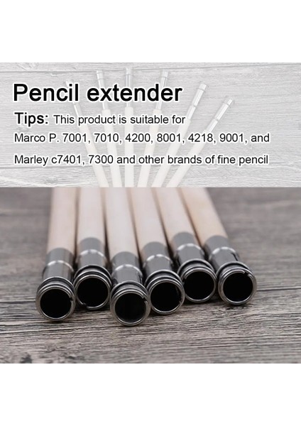 Ahşap Tek Kafa Kalem Genişletici Tutucu Sketool Ofis Sanat Yazma Aracı (Yurt Dışından) modelleri