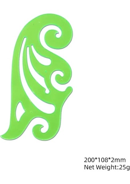 20CM Tarzı Et Plastik Fransız Eğri Cetvel Çoklu Bulut Şekli Çizim Aracı Sanat Çizgi Roman Animasyon Tasarımı Için Eğri Şablonu Moda (Yurt Dışından)