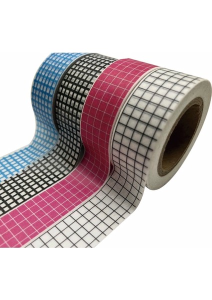 NO.1385 Tarzı S Beden Yapışkan Bant Siyah Aşk Scrapbooking Washi Bant Dıy Craft Yapışkan Dekoratif Maskeleme Bandı, Japon Kağıt Jiataihe Washi Bant (Yurt Dışından)