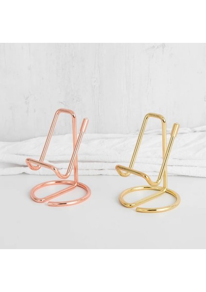 Pembe Tarzı 1 Adet Kartvizit Tutucu Cep Telefonu Standı Masa Için Sevimli Metal Ekran Tutucu Ofis Masaüstü Kartvizit Tutucu Erkekler Kadınlar Için (Yurt Dışından) indirimleri